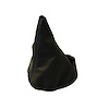 214614 Automatic Shift Boot, 1997-2004 Chevy Corvette, Black Leather W/Medium Blue Stitching - image 1