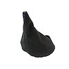 214620 Automatic Shift Boot, 1997-2004 Chevy Corvette, Black Suede W/Blue Stitching - image 1
