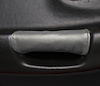 214792 Leather Door Pull Covers, 1997-2004 Chevy Corvette, Light Gray W/Medium Gray Stitch - image 1
