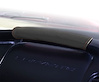 214809 Leather Dash Grab Handle Cover, 1997-2004 Chevy Corvette, Charcoal W/Red Stitch - image 1