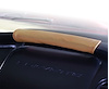 214810 Leather Dash Grab Handle Cover, 1997-2004 Chevy Corvette, Beige W/Red Stitch - image 1