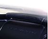 214812 Suede Dash Grab Handle Cover, 1997-2004 Chevy Corvette, Black W/Red Stitch - image 1