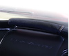 214813 Suede Dash Grab Handle Cover, 1997-2004 Chevy Corvette, Black W/Yellow Stitch - image 1