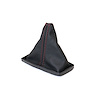 215024 Leather Shift Boot, 1968-1976 Chevy Corvette, Black W/Red Stitching - image 1