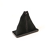 215030 Suede Shift Boot, 1968-1976 Chevy Corvette, Black W/White Stitching - image 1