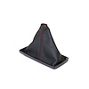 215034 Leather Shift Boot, 1977-1982 Chevy Corvette, Black W/Red Stitching - image 1