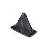 215035 Leather Shift Boot, 1977-1982 Chevy Corvette, Black W/White Stitching - image 1
