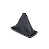 215037 Leather Shift Boot, 1977-1982 Chevy Corvette, Black W/Blue Stitching - image 1