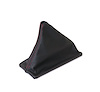 215044 Leather Shift Boot, 1984-1985 Chevy Corvette, Black W/Red Stitching, Manual W/Electronic Overdrive - image 1