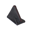 215054 Leather Shift Boot, 1984-1988 Chevy Corvette, Black W/Red Stitching, Manual Transmission - image 1