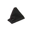 215059 Suede Shift Boot, 1984-1988 Chevy Corvette, Black W/Red Stitching, Manual Transmission - image 1