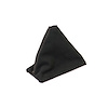 215061 Suede Shift Boot, 1984-1988 Chevy Corvette, Black W/Silver Stitching, Manual Transmission - image 1