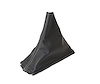 215065 Leather Shift Boot, 1989-1996 Chevy Corvette, Black W/White Stitching, Manual Transmission - image 1