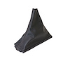 215066 Leather Shift Boot, 1989-1996 Chevy Corvette, Black W/Silver Stitching, Manual Transmission - image 1
