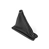 215075 Leather Shift Boot, 1984-1989 Chevy Corvette, Black W/White Stitching, Automatic Transmission - image 1