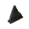215079 Suede Shift Boot, 1984-1989 Chevy Corvette, Black W/Red Stitching, Automatic Transmission - image 3