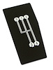2237 Shift Indicator Plate, 1968-1976 Chevy Corvette, 4 Speed - image 1