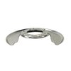 22371 Rear Backing Plate Shield, 1965-1975 Chevy Corvette, Silver Right/Passenger - image 4