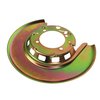 22372 Rear Backing Plate Shield, 1976-1982 Chevy Corvette, Gold Left/Driver - image 2