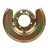 22372 Rear Backing Plate Shield, 1976-1982 Chevy Corvette, Gold Left/Driver - image 3