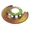 22373 Rear Backing Plate Shield, 1976-1982 Chevy Corvette, Gold Right/Passenger - image 2