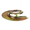 22373 Rear Backing Plate Shield, 1976-1982 Chevy Corvette, Gold Right/Passenger - image 4