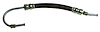 2258 Power Steering Hose, 1963-1982 Chevy Corvette, Cylinder Extend - image 1