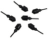 23056 Rear Compartment Unit Door Bumper Kit, 1968-1982 Chevy Corvette, 6 Piece Set - image 1