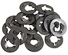23140 Bumper Retainer Keeper, 1973-1982 Chevy Corvette, Front & Rear 18pc - image 1