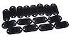 23200 T-Top Pad Fastener Kit, 1968-1977 Chevy Corvette, 16 Piece - image 1