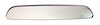 23772 Inside Mirror Glass, 1967-1973 Chevy Corvette, 8 in. - image 1