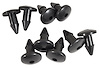 24572 Firewall/Carpet Fasteners, 1968-1982 Chevy Corvette, Rubber 9 Piece Set - image 1