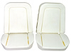 25464 Seat Foam, 1964-1964 Chevy Corvette, 4 Piece Set - image 1