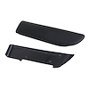 2750 Door Panel Armrest Compartment Lid Pad, 1994-1996 Chevy Corvette, LH Black - image 1