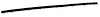 2752 Door Panel Seal, 1990-1996 Chevy Corvette, Upper Left/Driver - image 1