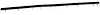 2753 Door Panel Seal, 1990-1996 Chevy Corvette, Upper Right/Passenger - image 1
