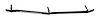 28997 Front Upper Outer Bumper Cover Retainer, 1975-1979 Chevy Corvette, RH - image 1