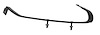 28998 Front Corner Bumper Cover Retainer, 1973-1979 Chevy Corvette, LH - image 1