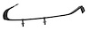 28999 Front Corner Bumper Cover Retainer, 1973-1979 Chevy Corvette, RH - image 1