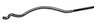 29094 Outside Door Handle Rod W/Clevis Left/Driver, 1969-1982 Chevy Corvette - image 1