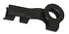 29115 Inside Door Control Rod Clip, 1968-1982 Chevy Corvette, RH - image 1