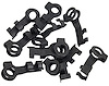 29118 Inside Door Control Rod Clip 10pc Set, 1968-1982 Chevy Corvette - image 1
