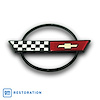 2968 Emblem, 1984-1990 Chevy Corvette, Gas Lid - image 1