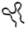 29864 Retainer Clip, 1963-1982 Chevy Corvette, Park Brake/Transmission Lock Cable - image 1
