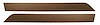 3017 Door Panel Inserts, 1970-1976 Chevy Corvette, Walnut - image 1