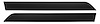 3029 Door Panel Inserts, 1977-1977 Chevy Corvette, Black - image 1