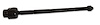 30710 Tie Rod End, 1988-1992 Chevy Corvette, Inner, 2 Required - image 1