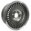3141 Direct-Bolt Knock-Off Wheel, 1965-1966 Chevy Corvette, Dark Face Replica [Size: 15"x6"] - image 3