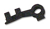 33167 Choke Rod Clip, 1966-1970 Chevy Corvette - image 1