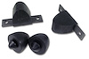 33364 Front Suspension Bumper Set, 1963-1982 Chevy Corvette, Upper/Lower - image 1